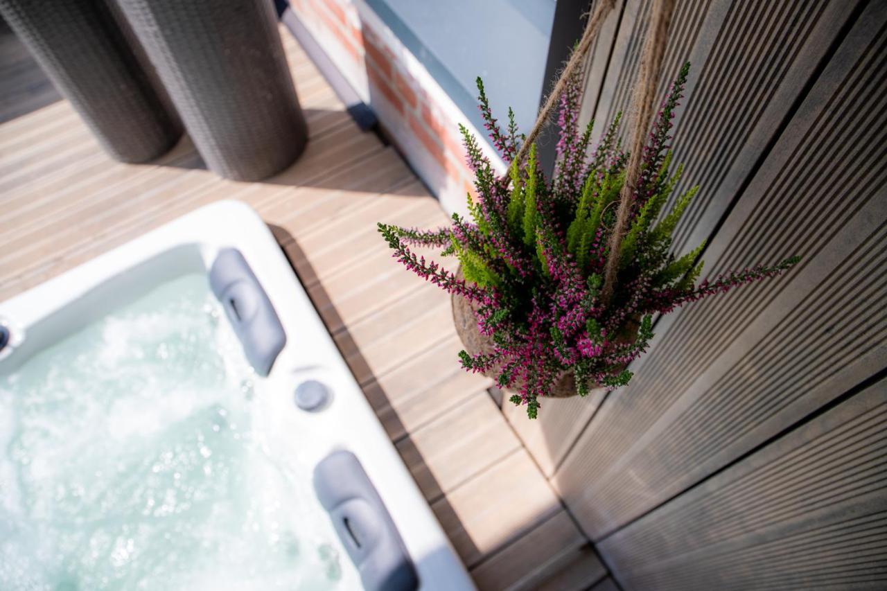 Unterschlupf Radeberg Mit Garten & Whirlpool Екстер'єр фото
